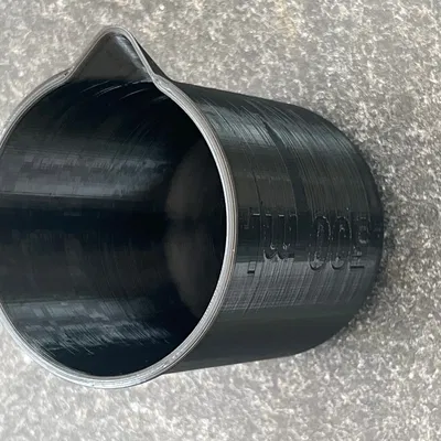 Bình chứa 1 lít cho đo lường độ đặc của chất lỏng