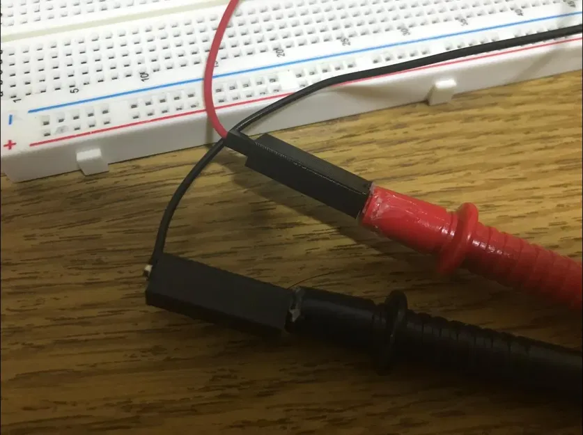 Bộ chuyển đổi đầu dò đồng hồ vạn năng sang dây dupont - Image 1