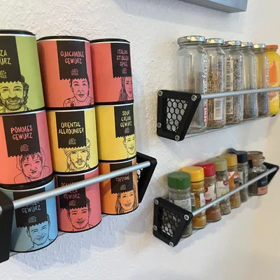 Giá đỡ gia vị cho Just Spices, Ankerkraut và Truefruit