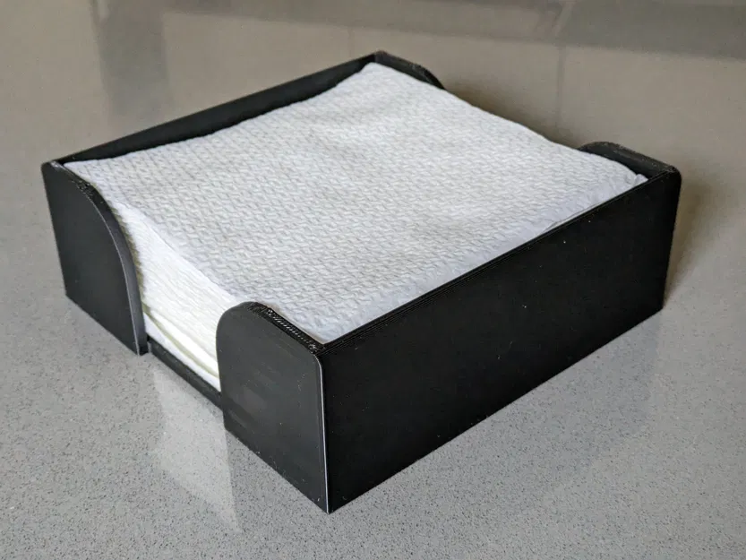 Giá đỡ khăn giấy vuông 165mm đơn giản và thanh lịch - Image 1