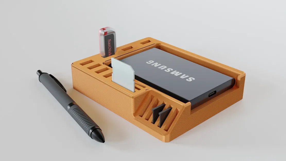 Giá đỡ đa năng cho USB và thẻ nhớ di động - Image 1