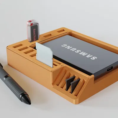 Giá đỡ đa năng cho USB và thẻ nhớ di động