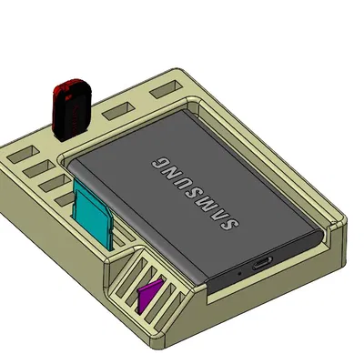 Giá đỡ đa năng cho USB và thẻ nhớ di động