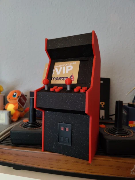 Giá đỡ thẻ quà tặng kiểu tủ arcade 3D - Image 2