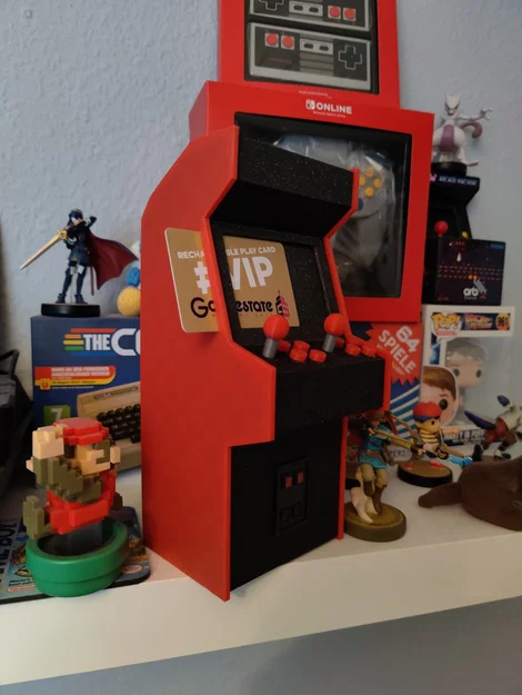 Giá đỡ thẻ quà tặng kiểu tủ arcade 3D - Image 5