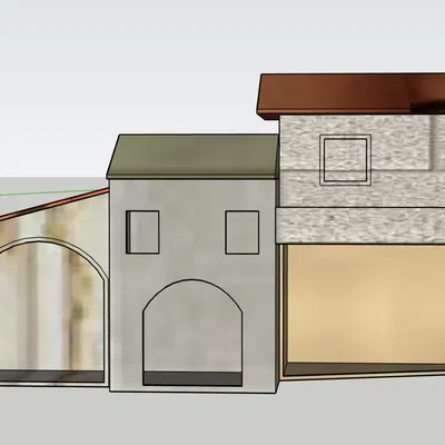 Nhà thờ Giáng sinh GT 28 thiết kế bằng SKETCHUP