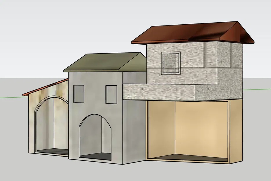 Nhà thờ Giáng sinh GT 28 thiết kế bằng SKETCHUP - Image 3