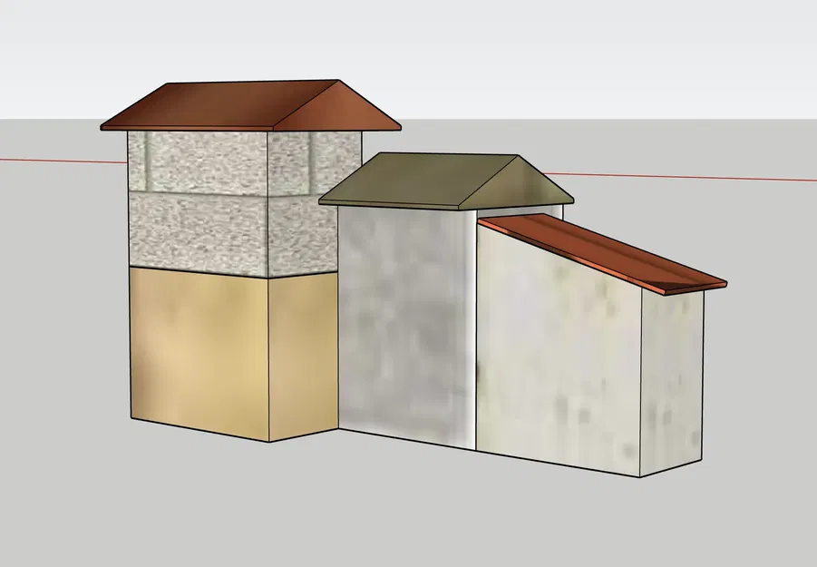 Nhà thờ Giáng sinh GT 28 thiết kế bằng SKETCHUP - Image 4