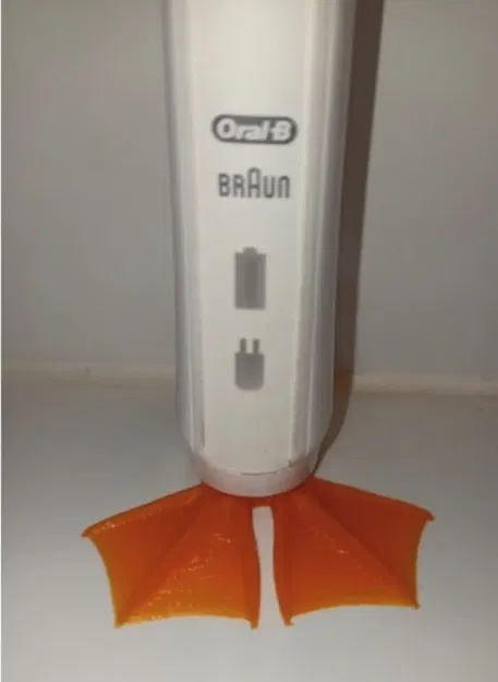 Giá đỡ vịt thời trang cho bàn chải đánh răng Oral B - Image 1