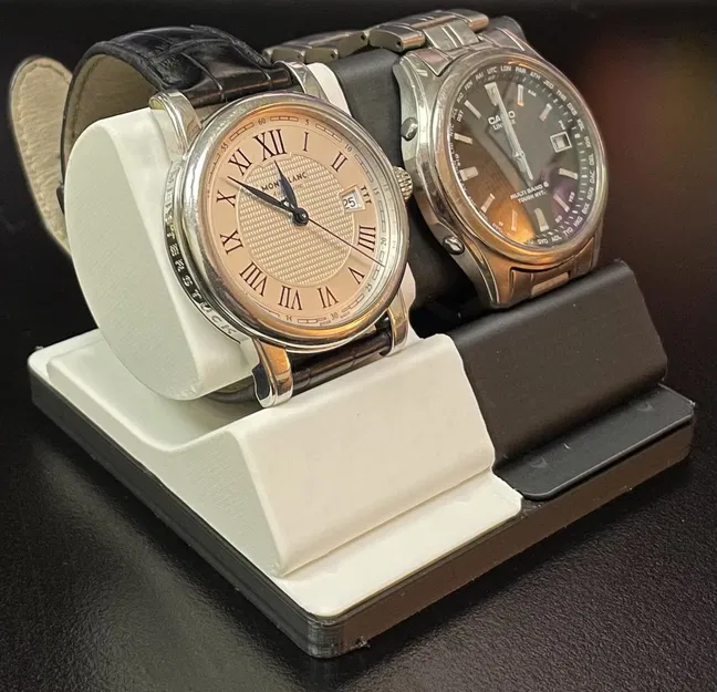 Giá đỡ đồng hồ Gridfinity cho không gian hiện đại - Image 1