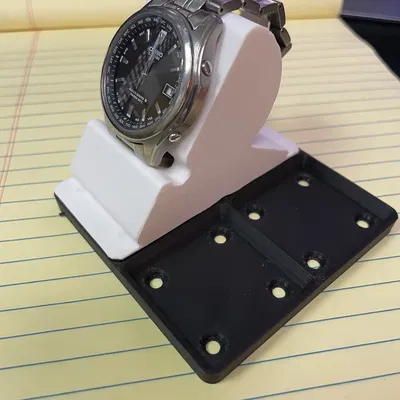 Giá đỡ đồng hồ Gridfinity cho không gian hiện đại