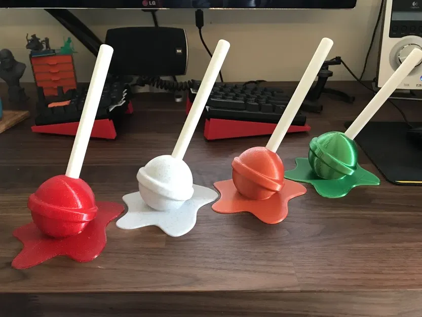 Kẹo mút tan chảy in 3D với kích thước lớn - Image 3