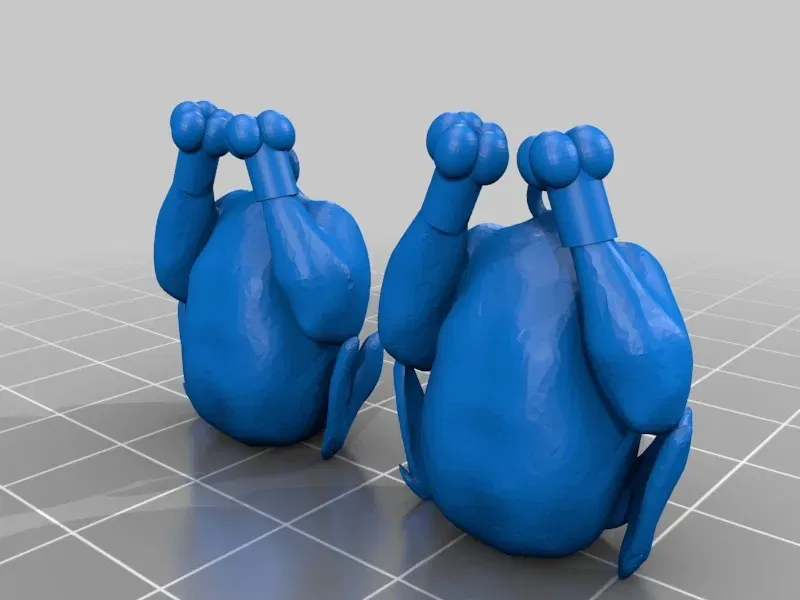 Bông tai gà tây hài hước cho lễ Tạ ơn - Image 2