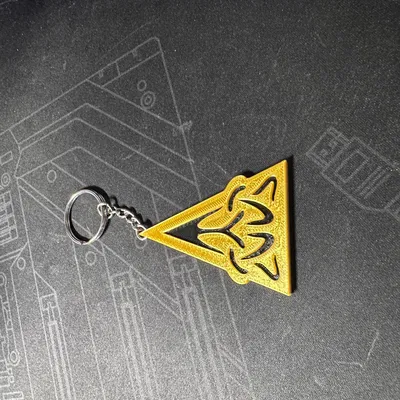 Móc khóa chủ đề Dark and Darker với hình dạng con chuột