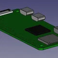 Mô hình Raspberry Pi Zero W chính xác với thước kẹp - Thumbnail 3