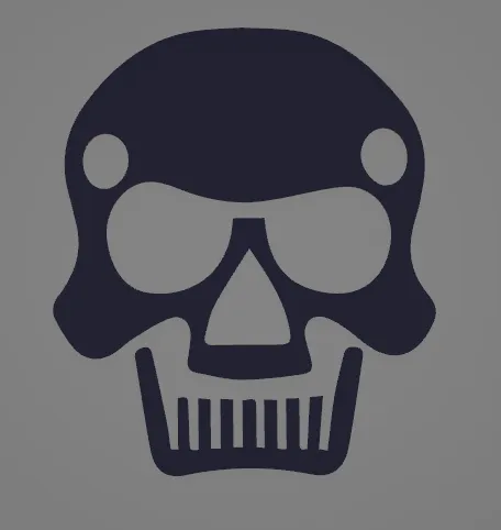 *Đầu lâu treo tường phong cách tối giản* - Image 1