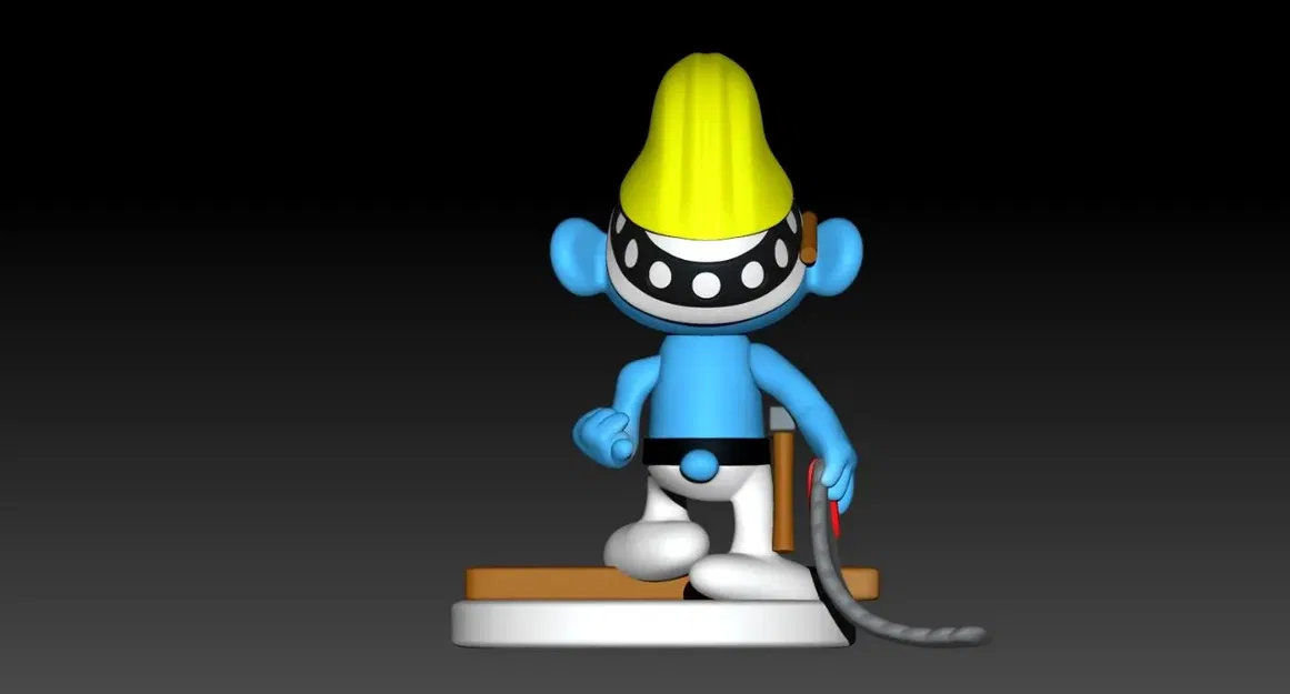 Nhân vật Smurf thợ mộc độc đáo - Image 6