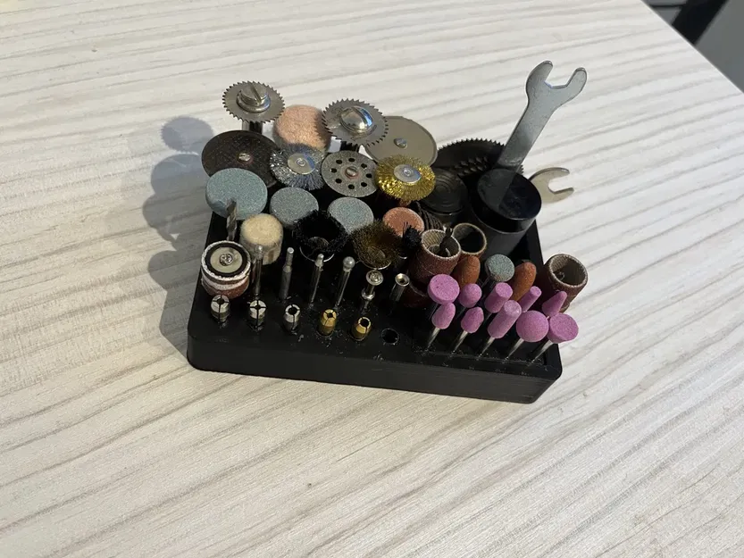 Giá đỡ Dremel với các giá đỡ mũi khoan bổ sung - Image 1