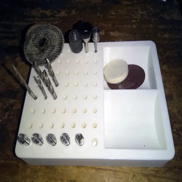 Giá đỡ dụng cụ Dremel cho bàn làm việc - Image 1