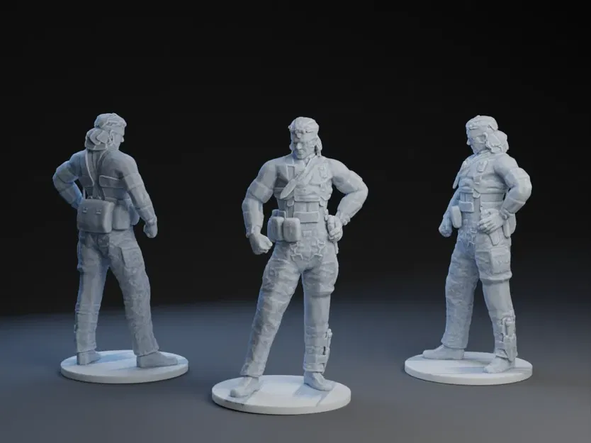 Nhân vật Naked Snake từ Super Smash Bros. - Image 1