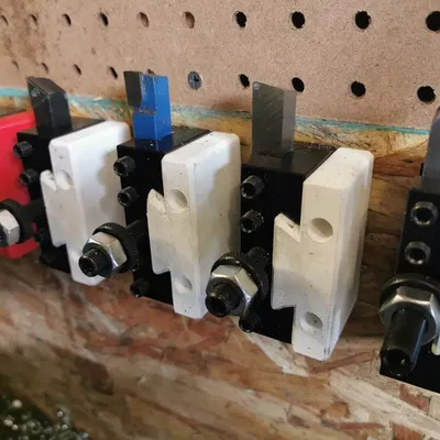 Giá đỡ công cụ thay đổi nhanh gắn tường cho máy tiện 6"-12