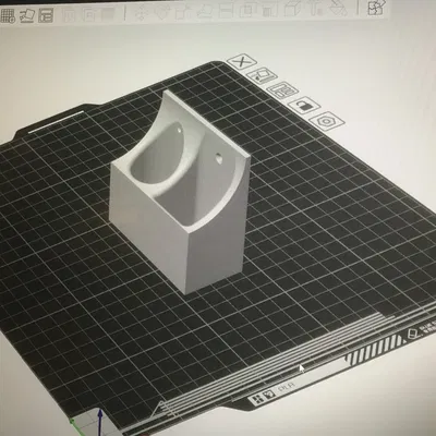 Giá đỡ chai keo Bambu gắn tường cho máy in 3D