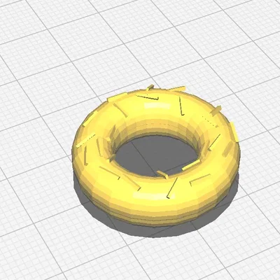 Bánh donut ngọt ngào với thiết kế hấp dẫn
