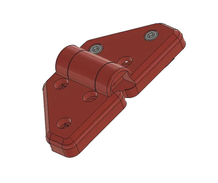 Cái bản lề góc tấm 2020 xoay 180 độ cho máy in 3D V1E - Image 2