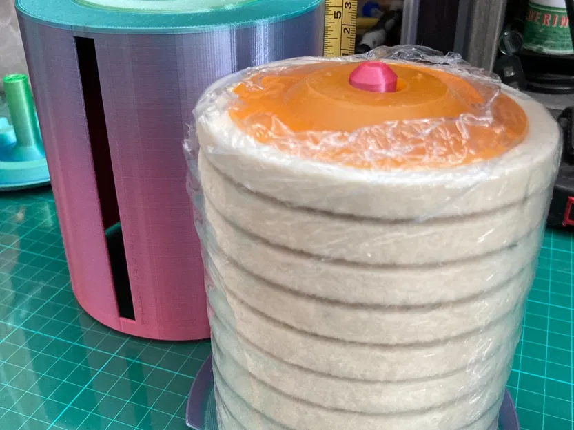 Hộp đựng đĩa cắt lưỡi mài 4 inch với chiều cao 5 inch - Image 1