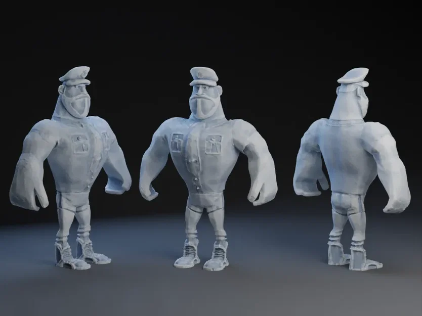 Nhân vật cảnh sát Earl Devereaux từ Cloudy with a Chance of Meatballs - Image 1
