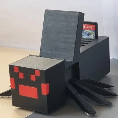 Giá đỡ hình nhện cho Nintendo Switch trong Minecraft