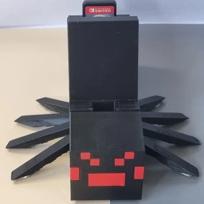 Giá đỡ hình nhện cho Nintendo Switch trong Minecraft