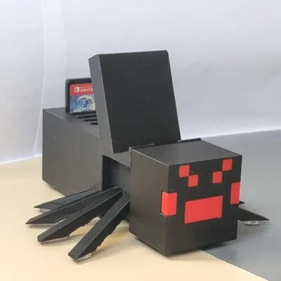 Giá đỡ hình nhện cho Nintendo Switch trong Minecraft