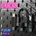 Giá đỡ USB-C đơn cho bảng treo Skadis của Ikea - Thumbnail 1
