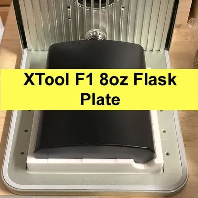 Đế giữ bình 8oz cho máy khắc laser XTool F1