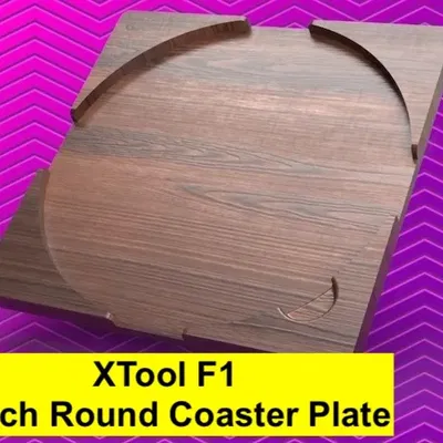 Đĩa đỡ tròn 4 inch cho máy khắc laser XTool F1