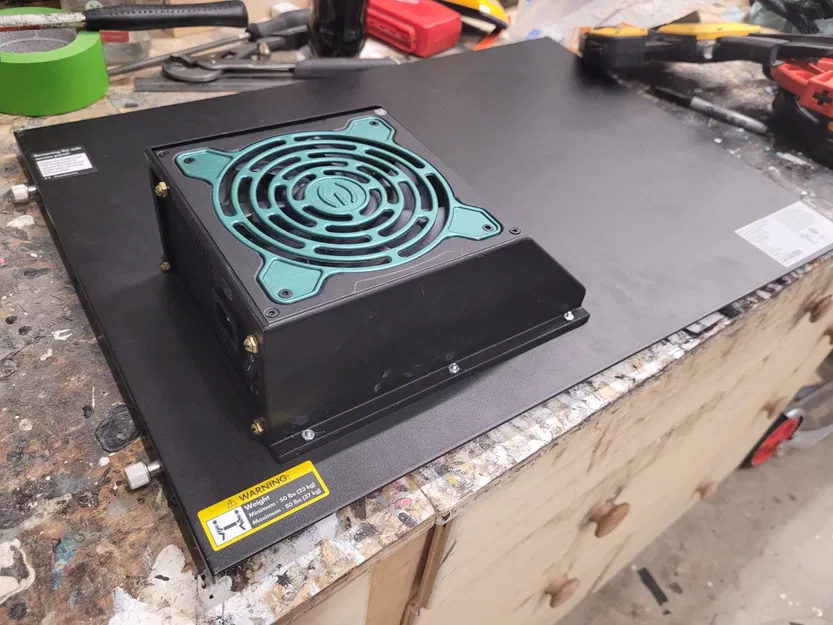 Giá đỡ khung gắn bề mặt PSU ATX cho nguồn điện - Image 3