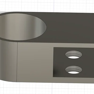 Giá đỡ cốc với ốc giữ M30 cho bàn làm việc Ikea