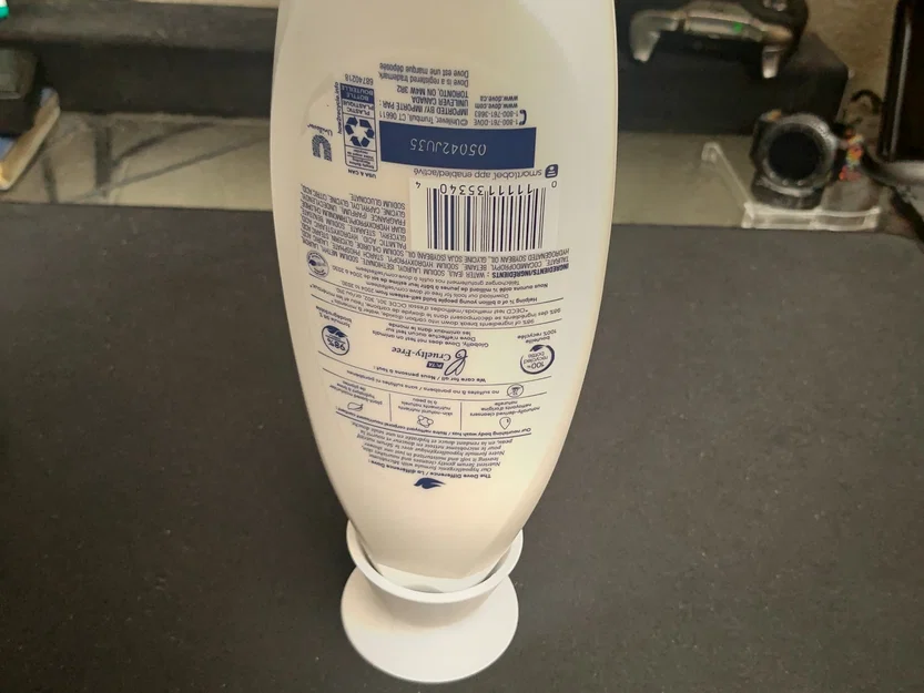 Giá đỡ chai sữa tắm đứng cho chai Dove từ Costco (bộ 3) - Image 2