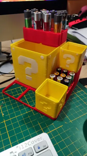 Khối câu hỏi Mario cho bộ sưu tập Gridfinity - Image 3