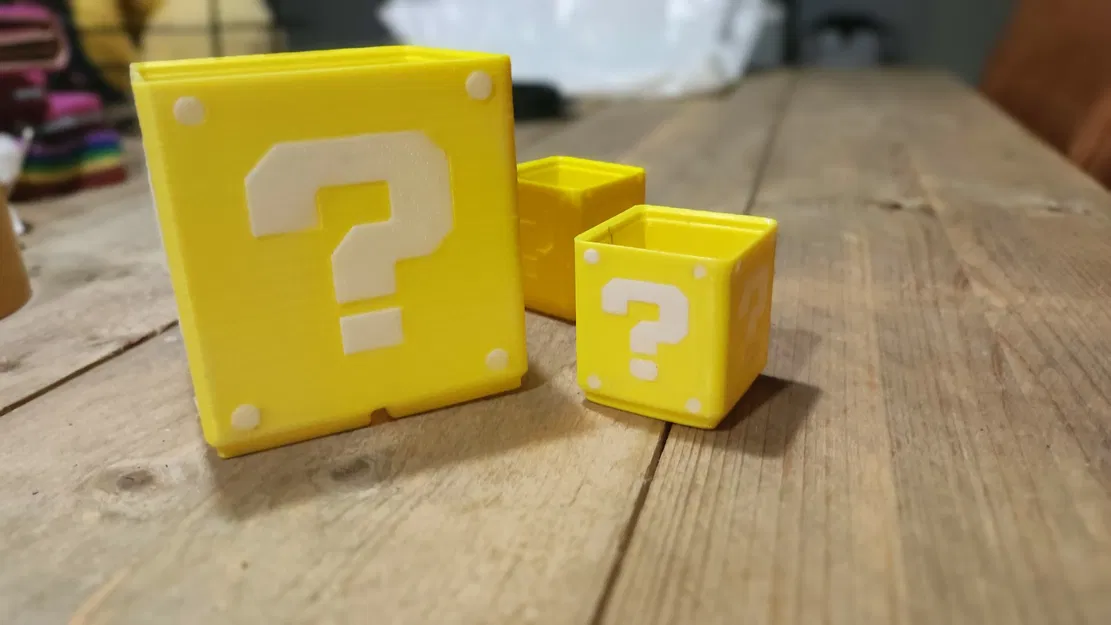 Khối câu hỏi Mario cho bộ sưu tập Gridfinity - Image 4