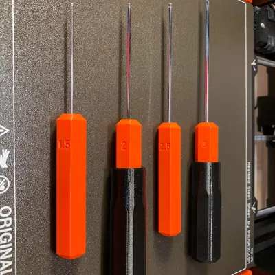 Tay cầm chìa khóa allen PRUSA với nhiều kích thước đầu chuyể...