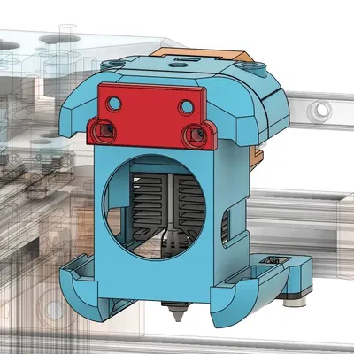 Giá đỡ PIS di động cho Dragon Burner từ Fysetc