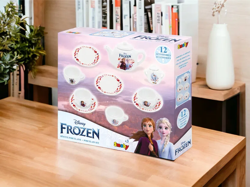 Bộ trà sứ Frozen trong hộp (SM310538) - Image 2