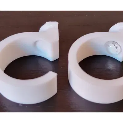 Kẹp giữ mô hình thuyền 3D Benchy trên giá đỡ