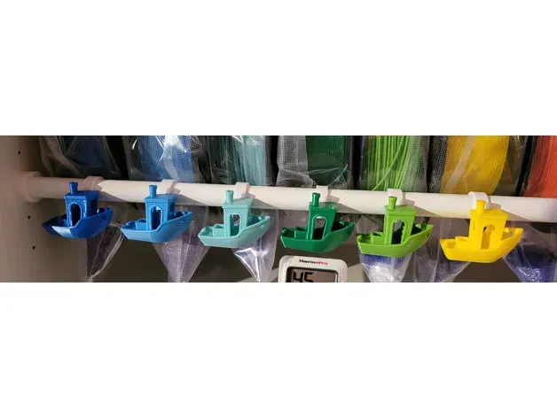 Kẹp giữ mô hình thuyền 3D Benchy trên giá đỡ - Image 3