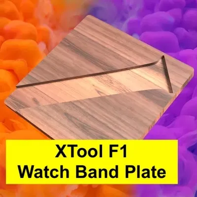 Bảng đỡ dây đeo đồng hồ cho máy khắc laser XTool F1