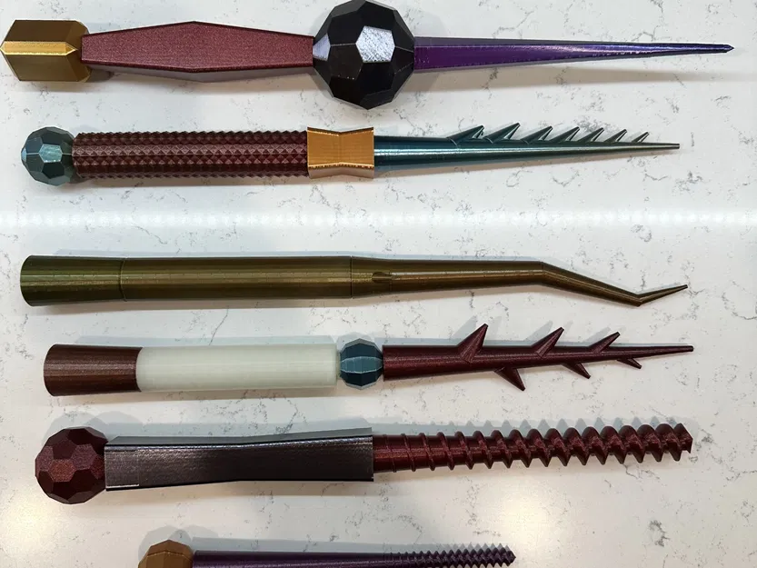 Gậy phép thuật dành cho phù thủy in từ Openscad - Image 1