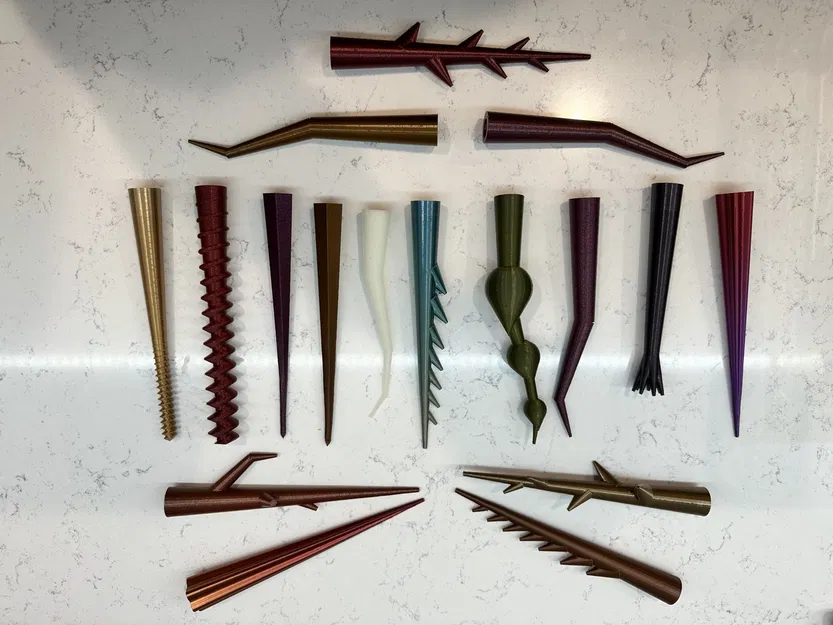 Gậy phép thuật dành cho phù thủy in từ Openscad - Image 2