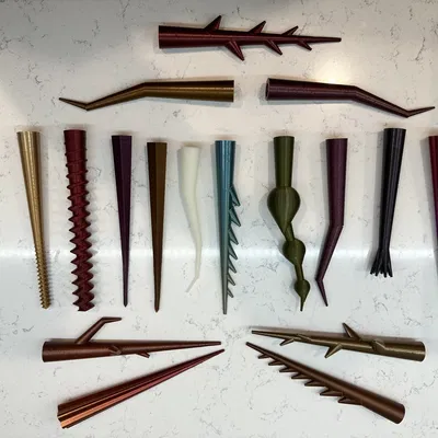 Gậy phép thuật dành cho phù thủy in từ Openscad